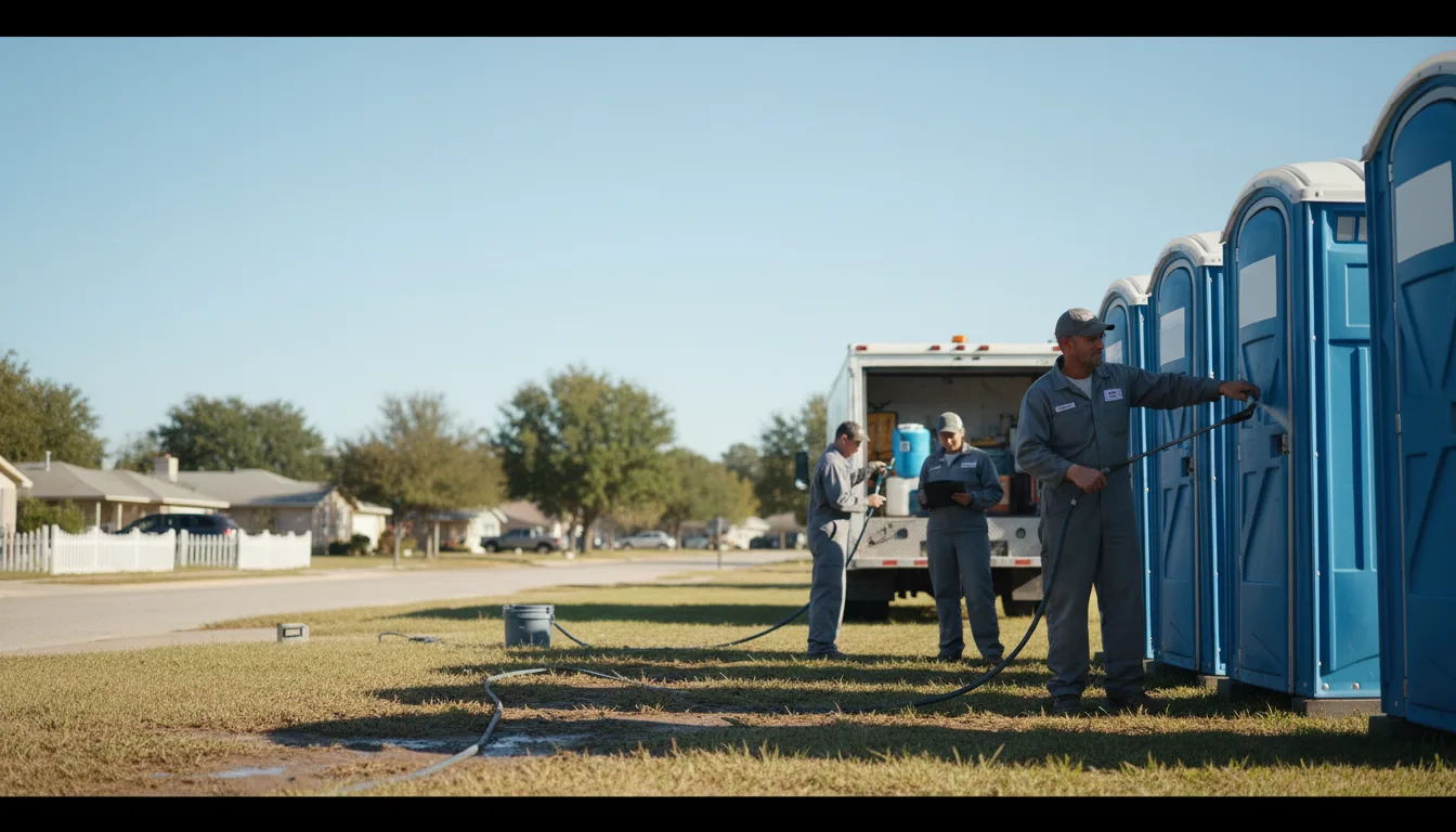 Long-Term Portable Toilet Rental in Dewar, OK near me